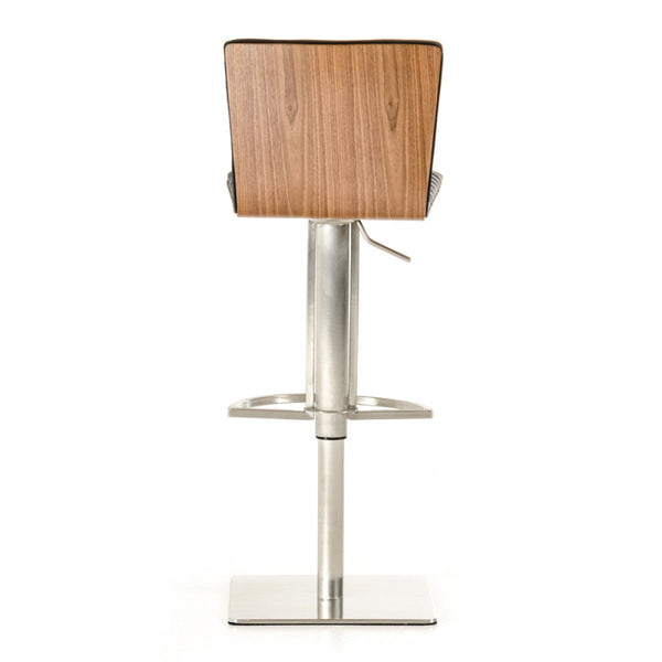 Vig Furniture Modrest Dawn Modern Black Bar Stool | Modishstore | Bar Stools-5