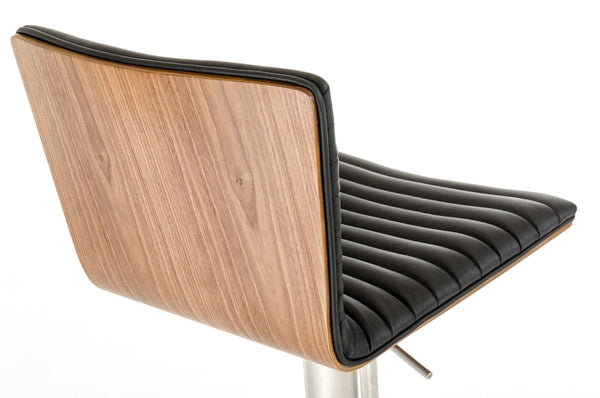 Vig Furniture Modrest Dawn Modern Black Bar Stool | Modishstore | Bar Stools-6