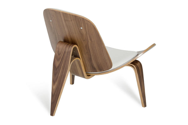 Vig Furniture Modrest Warren Modern Walnut Accent Chair | Modishstore | Accent Chairs-3