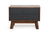 Vig Furniture Nova Domus Dali Modern Grey & Walnut Nightstand | Modishstore | Nightstands