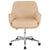 Rochelle Home And Office Upholstered Mid-Back Chair In Beige Fabric By Flash Furniture | Office Chairs | Modishstore - 4