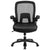 Hercules Series Big & Tall 500 Lb. Rated Black Mesh/Leathersoft Executive Ergonomic Office Chair With Adjustable Lumbar By Flash Furniture | Office Chairs | Modishstore - 4