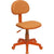 Orange Fabric Swivel Task Office Chair By Flash Furniture | Office Chairs | Modishstore