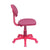 Pink Fabric Swivel Task Office Chair By Flash Furniture | Office Chairs | Modishstore - 2