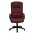 High Back Burgundy Fabric Executive Swivel Office Chair With Arms By Flash Furniture | Office Chairs | Modishstore - 4