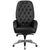 High Back Traditional Tufted Black Leathersoft Multifunction Executive Swivel Ergonomic Office Chair With Arms By Flash Furniture | Office Chairs | Modishstore - 4
