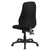 High Back Black Fabric Multifunction Swivel Ergonomic Task Office Chair By Flash Furniture | Office Chairs | Modishstore - 3