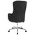 Chambord Home And Office Upholstered High Back Chair In Black Fabric By Flash Furniture | Office Chairs | Modishstore - 3