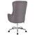 Chambord Home And Office Upholstered High Back Chair In Light Gray Fabric By Flash Furniture | Office Chairs | Modishstore - 3