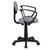 Black And White Zebra Print Swivel Task Office Chair With Arms By Flash Furniture | Office Chairs | Modishstore - 2