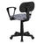Black And White Zebra Print Swivel Task Office Chair With Arms By Flash Furniture | Office Chairs | Modishstore - 3