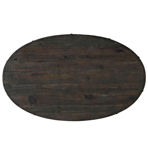 Modway Drive Wood Top Coffee Table - Brown