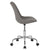 Aurora Series Mid-Back Light Gray Fabric Task Office Chair With Pneumatic Lift And Chrome Base By Flash Furniture | Office Chairs | Modishstore - 2