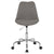 Aurora Series Mid-Back Light Gray Fabric Task Office Chair With Pneumatic Lift And Chrome Base By Flash Furniture | Office Chairs | Modishstore - 4