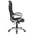 High Back Black Vinyl Executive Swivel Office Chair With Arms By Flash Furniture | Office Chairs | Modishstore - 2