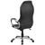 High Back Black Vinyl Executive Swivel Office Chair With Arms By Flash Furniture | Office Chairs | Modishstore - 3