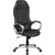 High Back Black Vinyl Executive Swivel Office Chair With Arms By Flash Furniture | Office Chairs | Modishstore