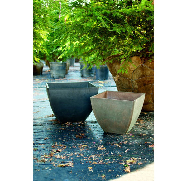 Gold Leaf Design Group Square Kamiko | Outdoor Planters, Troughs & Cachepots | Modishstore