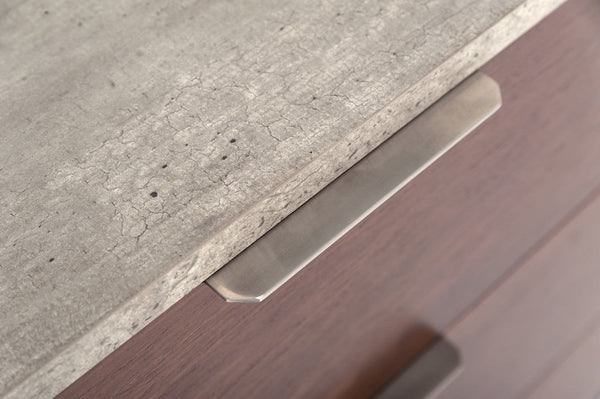 Vig Furniture Nova Domus Conner Modern Dark Walnut & Concrete Nightstand | Modishstore | Nightstands-4