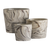 Agateware Cachepot - Set/3 | Planters, Troughs & Cachepots | Modishstore