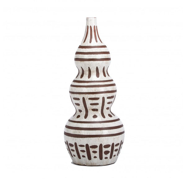 Gold Leaf Design Group Gourda Sculpture Vases | Vases | Modishstore-3