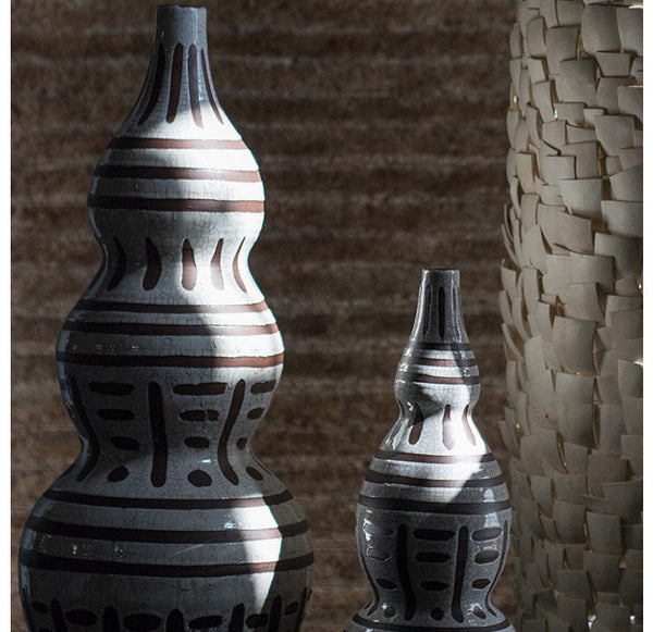 Gold Leaf Design Group Gourda Sculpture Vases | Vases | Modishstore