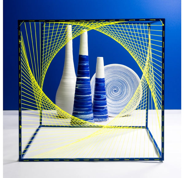 Fuji Vase ( Set of 2) by Gold Leaf Design Group | Vases | Modishstore-3