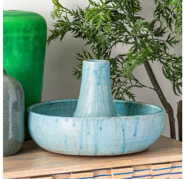 Tori Ceramic Vase, 13.4