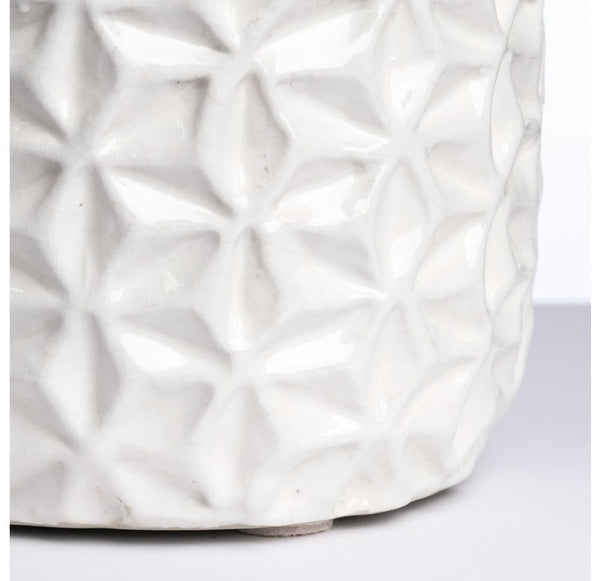 Repoto Vase, White, 9.75