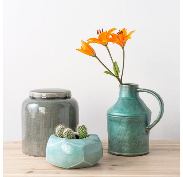 Hito Vase with Handle (Set of 4) by Gold Leaf Design Group | Vases | Modishstore-2