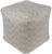 Surya Crissy Pouf  - Geometric - CSPF-001 | Poufs | Modishstore