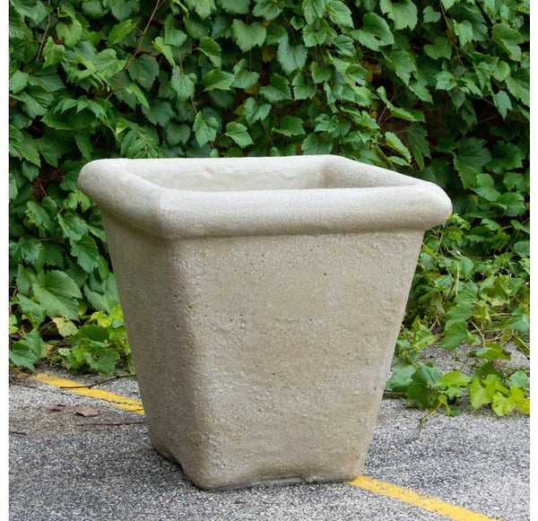 Limestone Planter, Tapered, 25