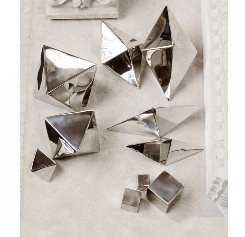 Gold Leaf Design Group Stainless Steel Cube - Set/6 | Home Accents | Modishstore-2