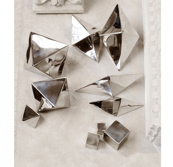 Gold Leaf Design Group Stainless Steel Cube - Set/6 | Home Accents | Modishstore-2