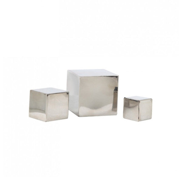 Gold Leaf Design Group Stainless Steel Cube - Set/6 | Home Accents | Modishstore-3