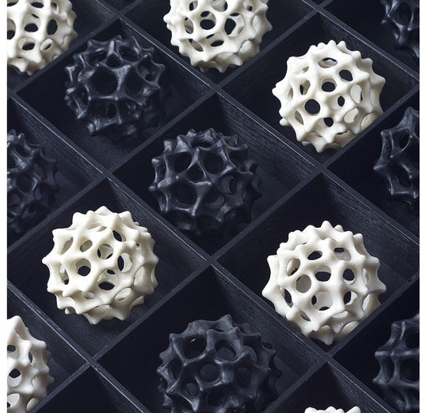 Shadow Box with Pollen Sculptures by Gold Leaf Design Group | Wall Decor | Modishstore-3
