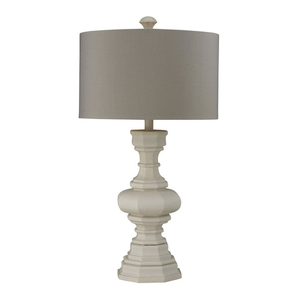 Dimond Lighting Parisian Plaster Finish Table Lamp Table Lamps, Dimond Lighting, - Modish Store