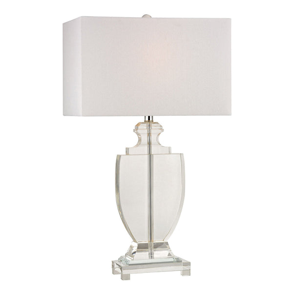 Dimond Lighting Avonmead Solid Clear Crystal Table Lamp Table Lamps, Dimond Lighting, - Modish Store