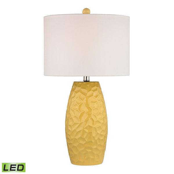 Dimond Lighting Sunshine Yellow Ceramic Table Lamp | Modishstore | Table Lamps