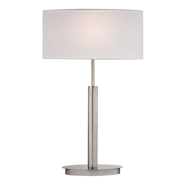 Dimond Lighting Port Elizabeth Table Lamp in Satin Nickel Table Lamps, Dimond Lighting, - Modish Store