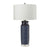 Dimond Lighting Wrapped Rope Ceramic Table Lamp in Navy Blue Table Lamps, Dimond Lighting, - Modish Store