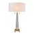 Dimond Lighting Bedford Solid Crystal Table Lamp in Aged Brass Table Lamps, Dimond Lighting, - Modish Store