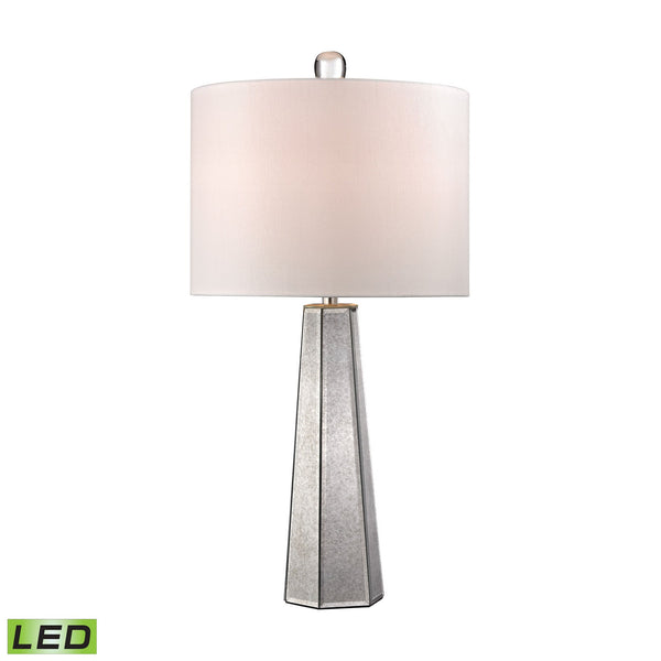 Dimond Lighting Hexagonal Mercury Glass Lamp | Modishstore | Table Lamps