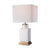 Dimond Lighting Small White Cube Lamp Table Lamps, Dimond Lighting, - Modish Store