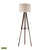 Dimond Lighting Wooden Brace Tripod Floor Lamp | Modishstore | Floor Lamps