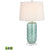 Lamp Works Caicos 1 Light Table Lamp In Green