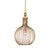 Dimond Lighting Five Cays Pendant In Gold Leaf | Modishstore | Pendant Lamps