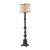 Dimond Lighting Leopold 1 Light Floor Lamp In Dark Stained Mahogany | Modishstore | Floor Lamps