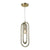Dimond Lighting Solstice Champagne Silver Pendant Pendant Lamps, Dimond Lighting, - Modish Store