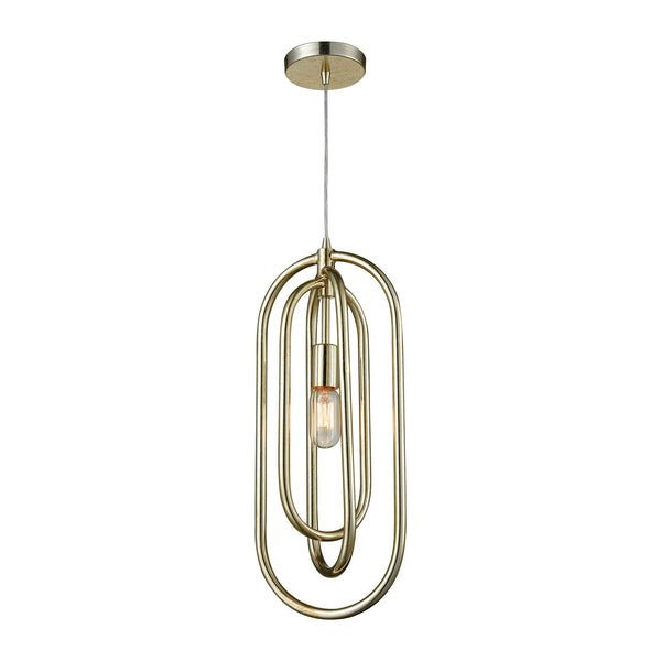 Dimond Lighting Solstice Champagne Silver Pendant | Modishstore | Pendant Lamps